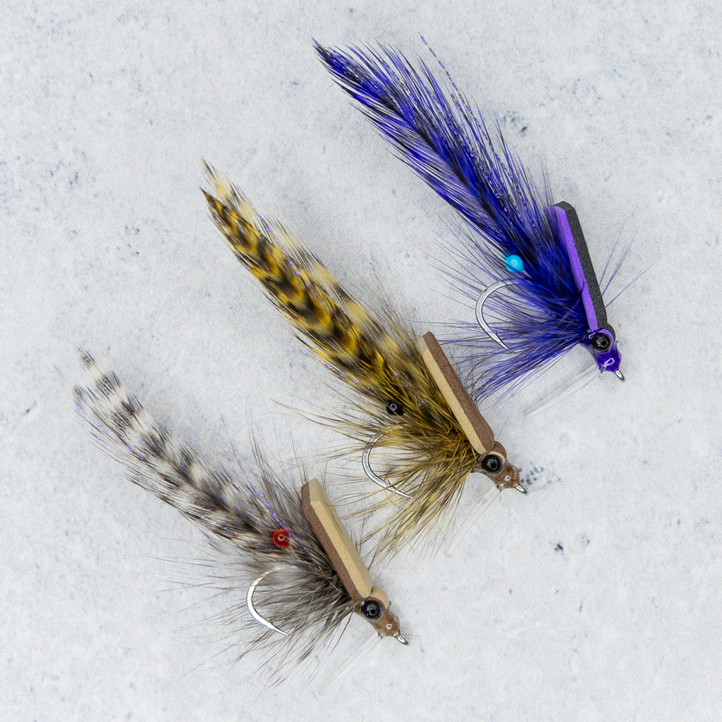 SALTWATER TWISTER SHRIMP FLY FISHING FLIES FRONTIER CO # 2 CHARTREUSE