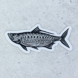 Tribal Tarpon Decal