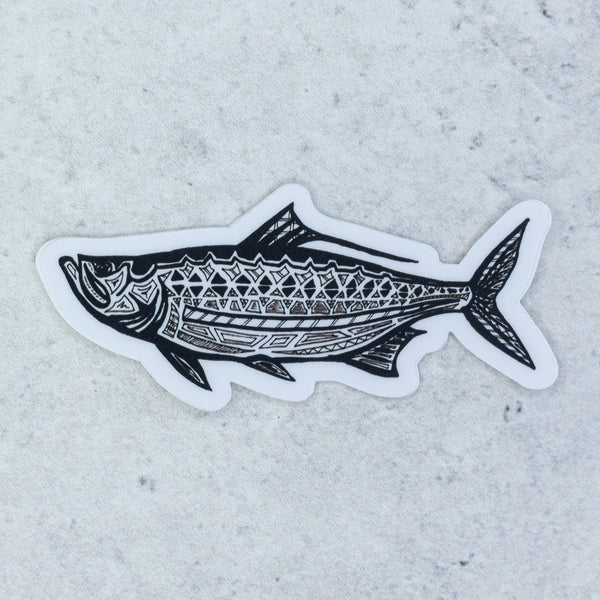 Tribal Tarpon Decal