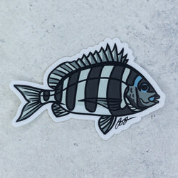 Simple Sheepshead Decal