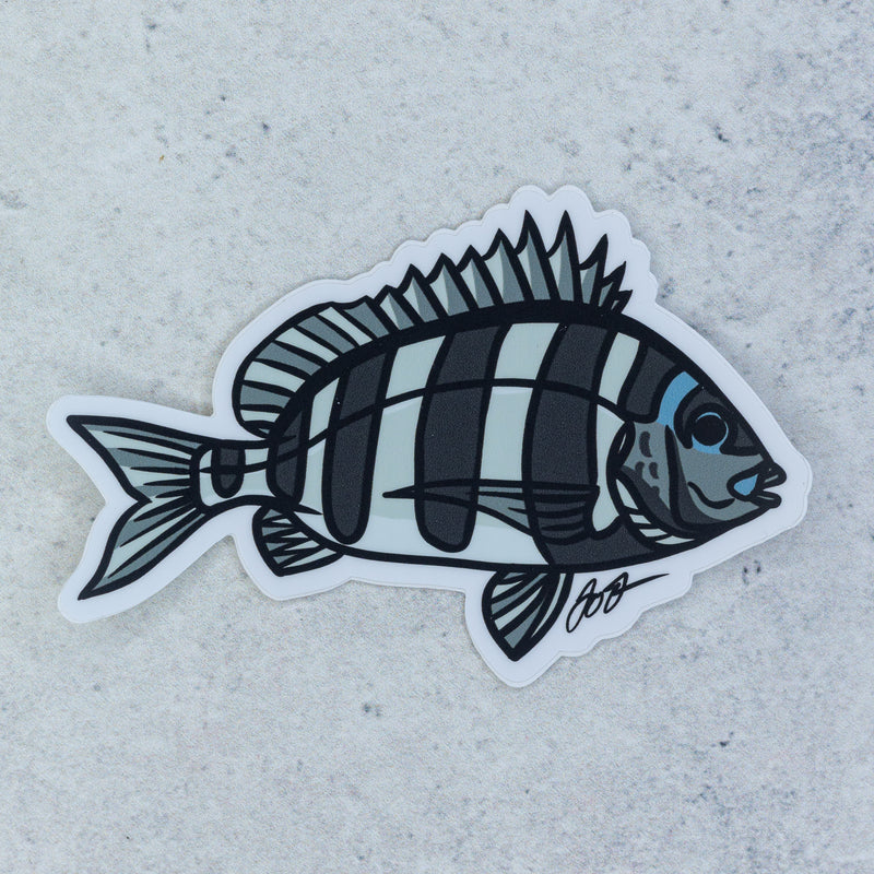 Simple Sheepshead Decal