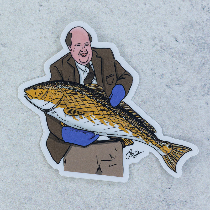 Kevin Chili Bull Redfish Decal