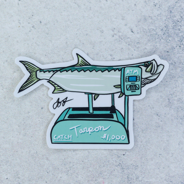 Tarpon Ride Decal