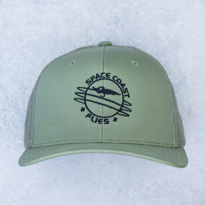 SCF Logo Hat - Light Olive