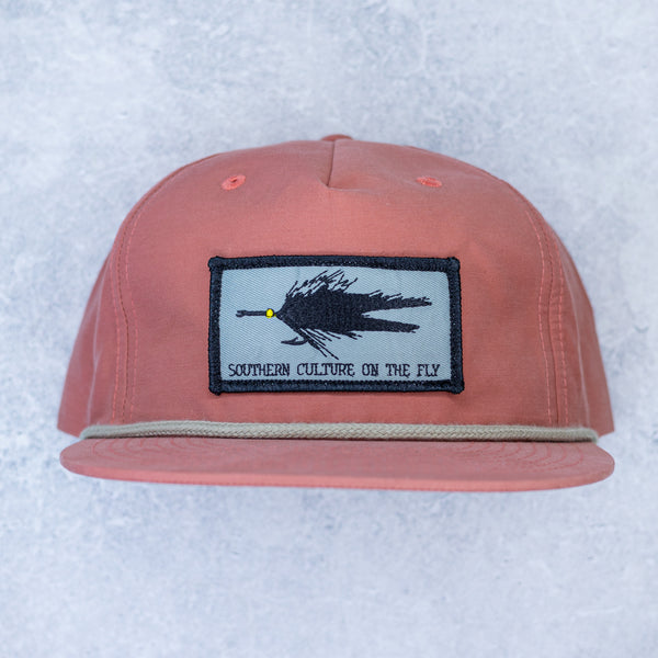 SCOF Tarpon Fly Rope Hat - Coral