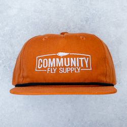 Community Rope Hat - Burnt Orange