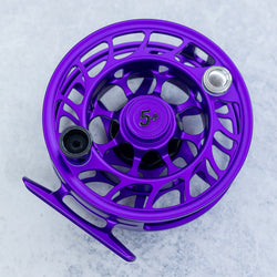 Hatch Iconic 5+ Fly Reel Limited Phantom Purple