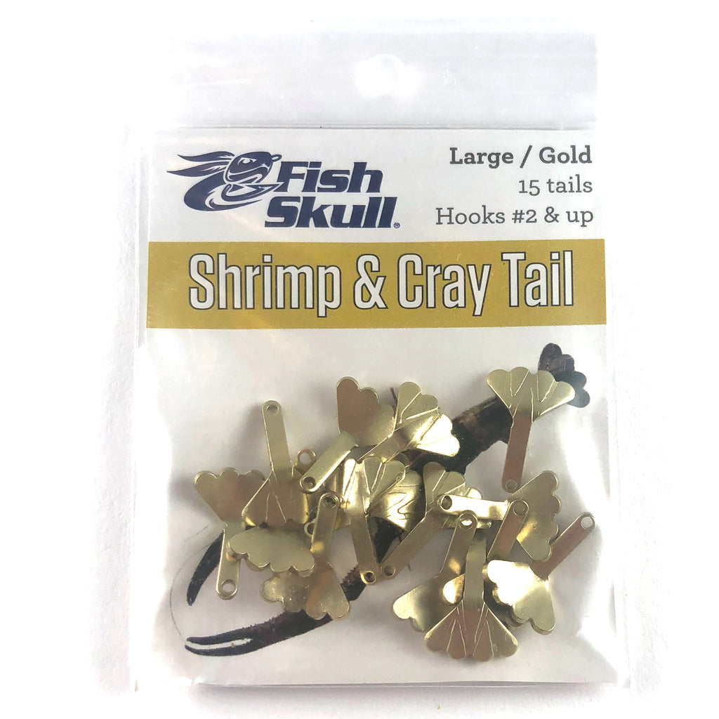 Fish-Skull Shrimp & Cray Tail - Small - Silver